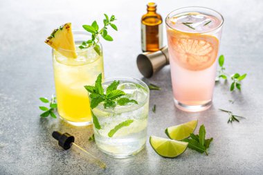 Masada ferahlatıcı yaz kokteylleri