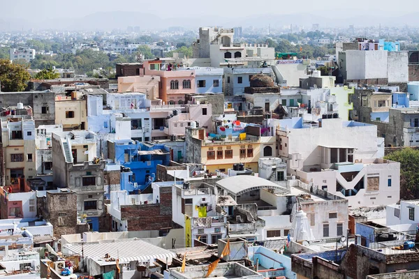 Vista aérea da cidade de Udaipur, Índia — Fotografia de Stock