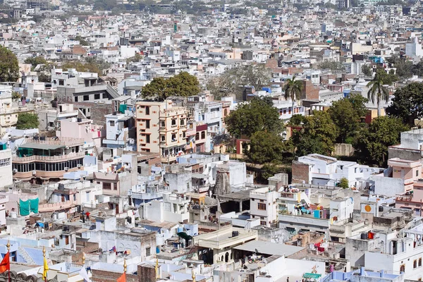 Vue aérienne de la ville d'Udaipur, Inde — Photo