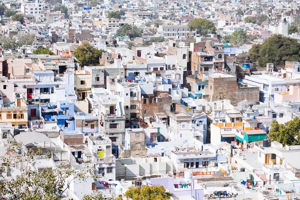 Vista aérea da cidade de Udaipur, Índia — Fotografia de Stock