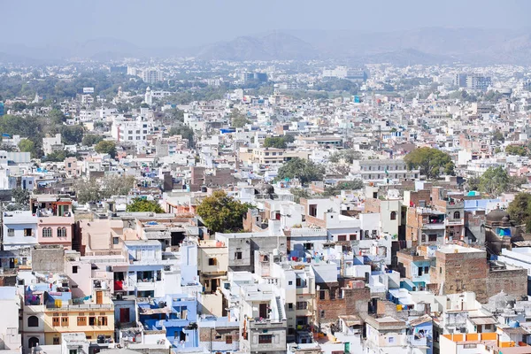 Vista aérea da cidade de Udaipur, Índia — Fotografia de Stock