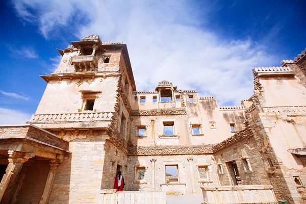 Maharana Kumbh Palace (Mahal) på Chittorgarh Fort, Chittorgarh, — Stockfoto