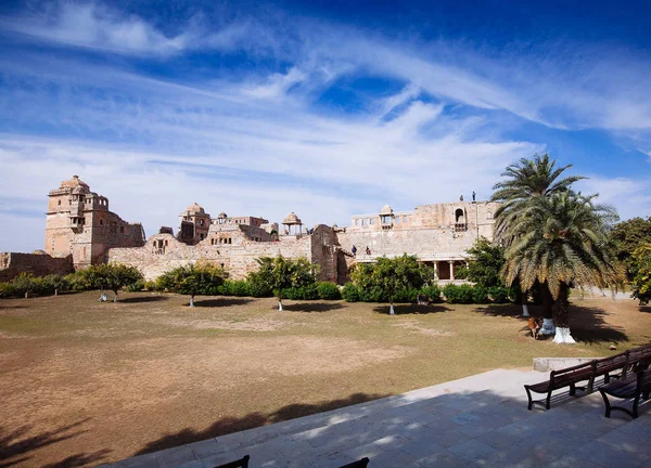 Palazzo Maharana Kumbh (Mahal) a Chittorgarh Fort, Chittorgarh , — Foto Stock