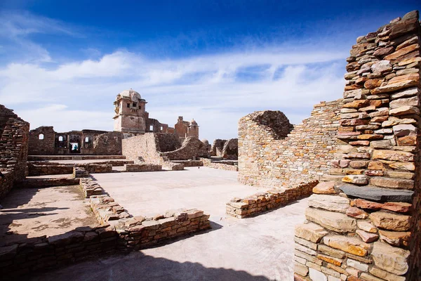 Palacio Maharana Kumbh (Mahal) en el Fuerte Chittorgarh, Chittorgarh , — Foto de Stock