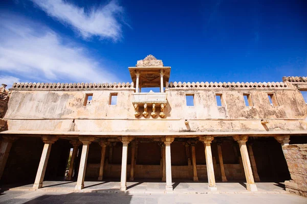 Palacio Maharana Kumbh (Mahal) en el Fuerte Chittorgarh, Chittorgarh , —  Fotos de Stock
