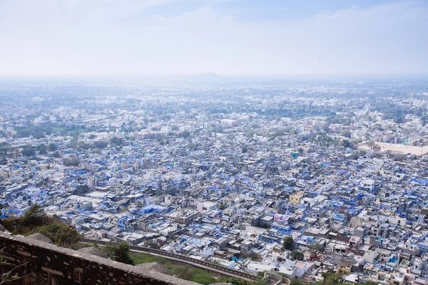 Vista para a cidade de Chittorgarh, Índia. Rajastão . — Fotografia de Stock