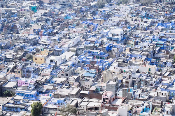 Vista para a cidade de Chittorgarh, Índia. Rajastão . — Fotografia de Stock