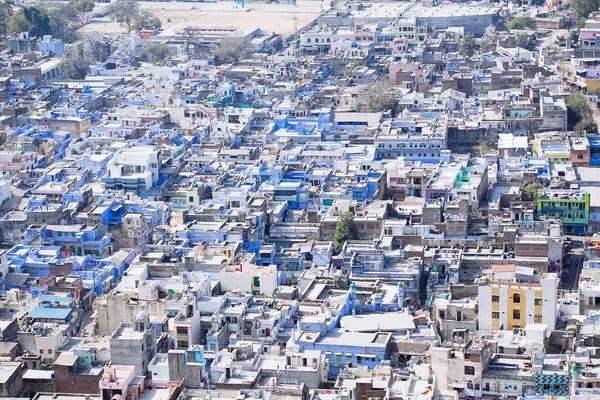 Vista para a cidade de Chittorgarh, Índia. Rajastão . — Fotografia de Stock