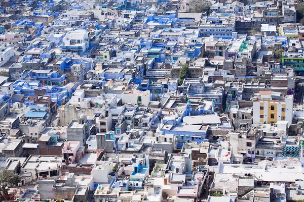 Vista para a cidade de Chittorgarh, Índia. Rajastão . — Fotografia de Stock