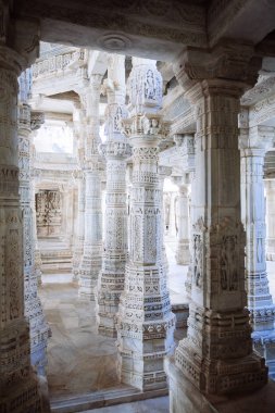 İç Ranakpur Tapınağı, Rajasthan Hindistan