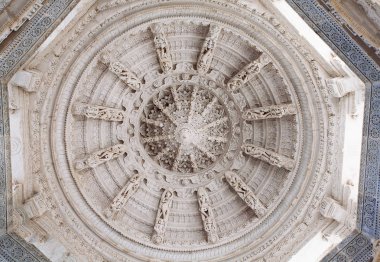 İç Ranakpur Tapınağı, Rajasthan Hindistan