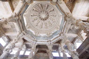 İç Ranakpur Tapınağı, Rajasthan Hindistan