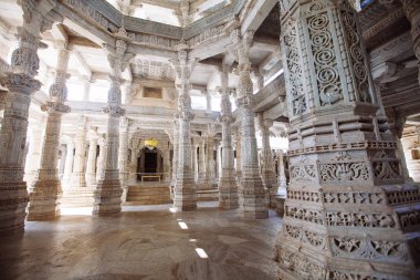 İç Ranakpur Tapınağı, Rajasthan Hindistan