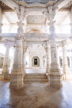 İç Ranakpur Tapınağı, Rajasthan Hindistan