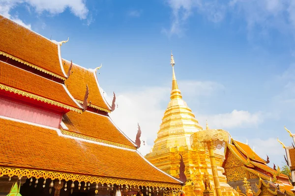 Wat Phra That Doi Suthep en Chiang Mai, Tailandia — Foto de Stock