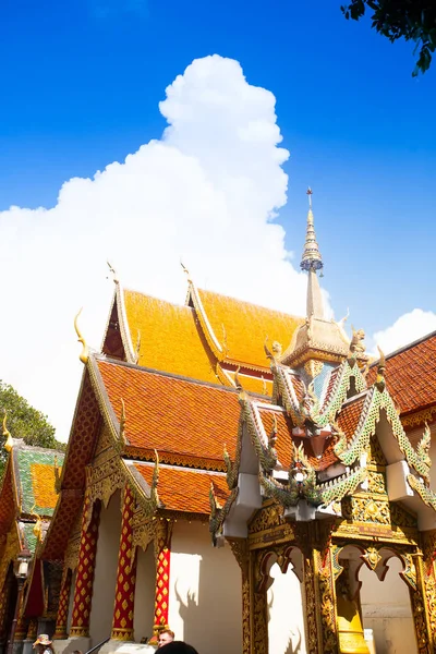 Wat Phra Dat Doi Suthep in Chiang Mai, Thailand — Stockfoto