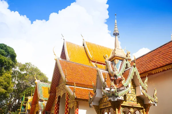 Wat Phra That Doi Suthep em Chiang Mai, Tailândia — Fotografia de Stock