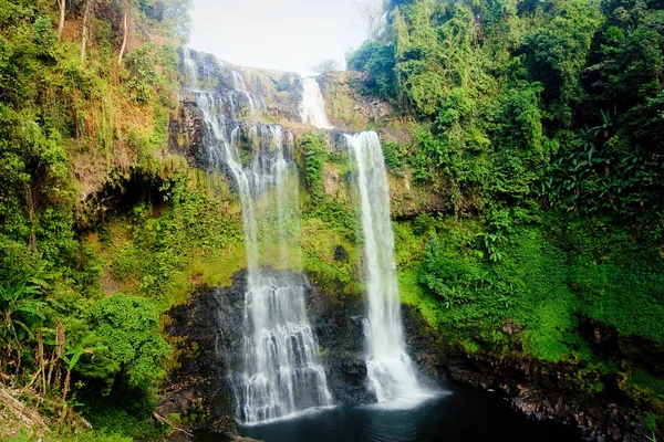 Tad Yaung waterfall, Champasak Laos — Stock Photo, Image