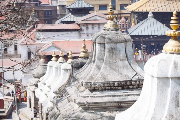 Templo de Pashupatinath em Kathmandu, Nepal — Fotografia de Stock