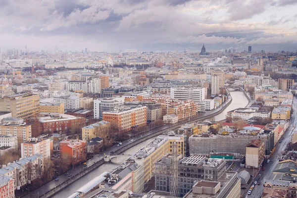 Panorama aérien de Moscou — Photo