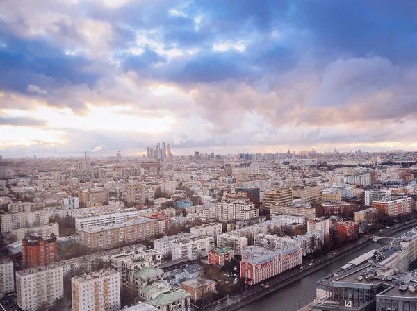 Panorama aérien de Moscou — Photo
