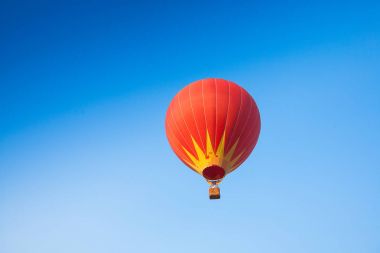 sıcak hava balonu üzerinde sky Laos