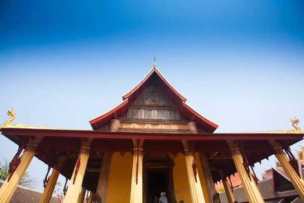 Templo budista em Vientiane, Laos . — Fotografia de Stock