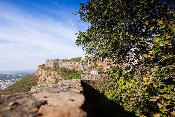 Malebné panorama Cittorgarh Fort, Indie — Stock fotografie