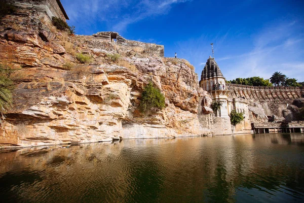 Picturesque panorama of Cittorgarh Fort, India — Stock Photo, Image