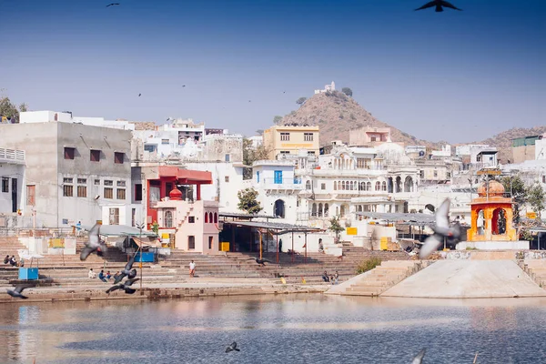Άποψη της πόλης του pushkar, Rajasthan, Ινδία. — Φωτογραφία Αρχείου