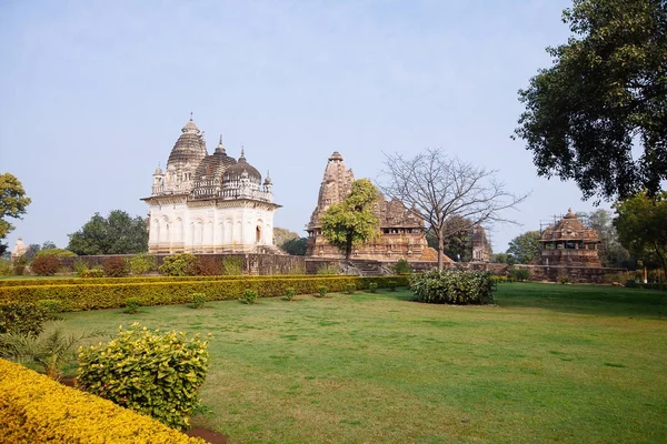 Templo Pratapeshwar. Templos ocidentais de Khajuraho. Índia . — Fotografia de Stock