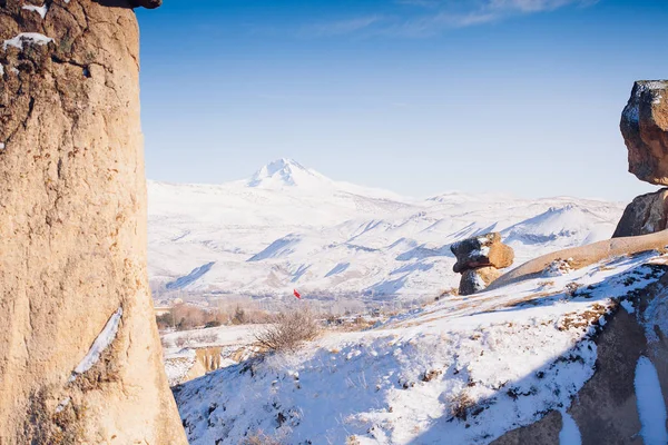 Fechimneys på Cappadocia, Turkiet — Stockfoto