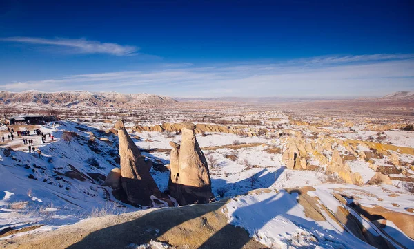Fechimneys på Cappadocia, Turkiet — Stockfoto