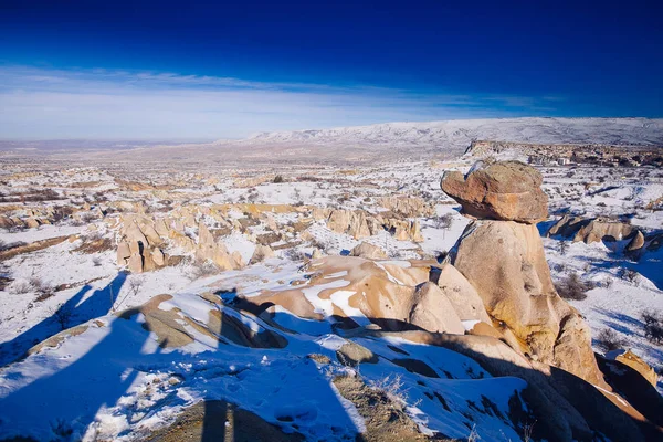 Fechimneys på Cappadocia, Turkiet — Stockfoto