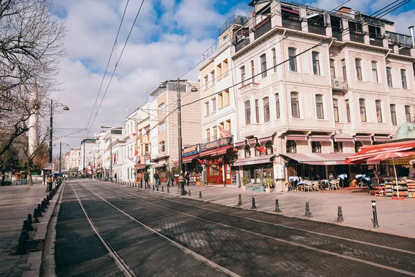 ISTANBUL, TURQUIE - JAN 17 : Istanbul Street le Jan 17, 2018 à I — Photo