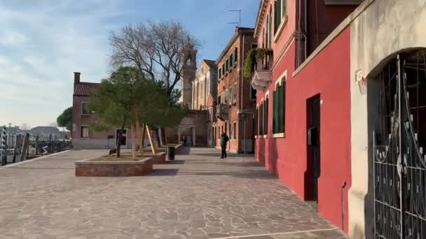 Murano Italie Janvier 2020 Île Murano Dans Lagune Venise Italie — Video