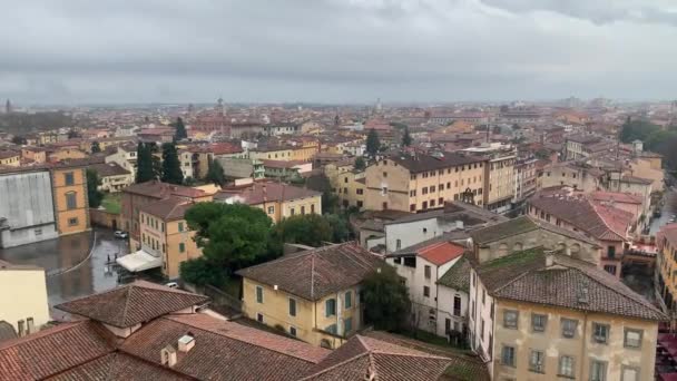 Pisa Italien Januar 2020 Luftaufnahme Von Pisa Toskana Italien Historisch — Stockvideo