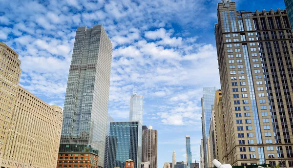 Chicago Usa September 2019 Cityscape Image Chicago Downtown Sunset — стоковое фото