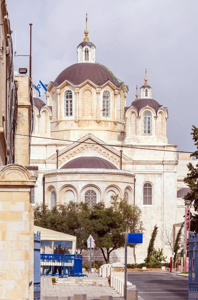 St.Trinity 俄罗斯东正教大教堂耶路撒冷 — 图库照片