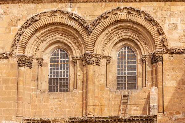 Catedral del Santo Sepulcro al atardecer, Jerusalén —  Fotos de Stock