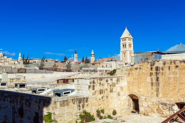 Lutherische Erlöserkirche (1893-1898), jerusalem — Stockfoto