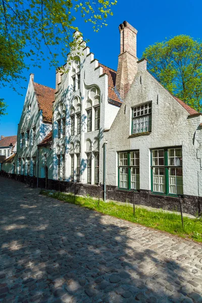 Complejo arquitectónico de Beguinage, Brujas, Bélgica — Foto de Stock