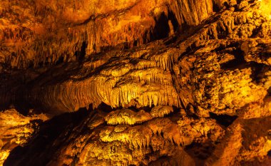 Sarkıt ve dikitler Luray, mağara, Virginia, ABD