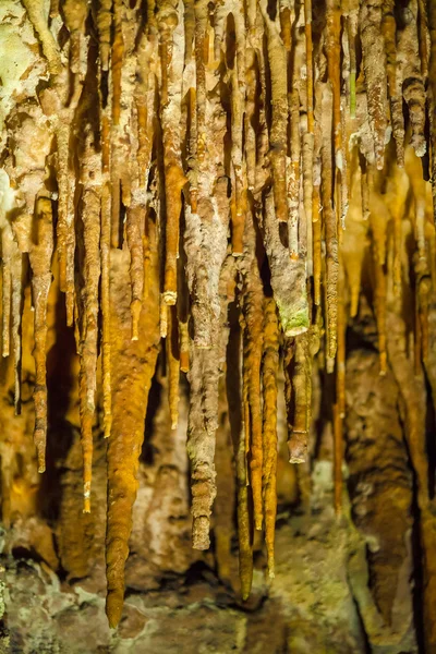 Estalactites e estalagmites de Luray caverna, Virgínia — Fotografia de Stock