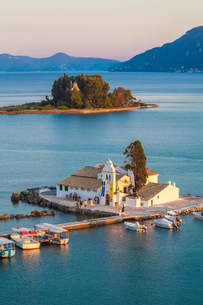 Vlacherna orthodox monastery in Corfu — Stock Photo, Image