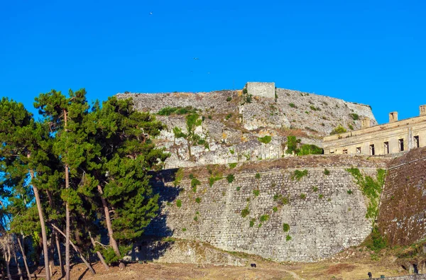 Kerkyra, 코르푸에 있는 오래 된 요새 — 스톡 사진