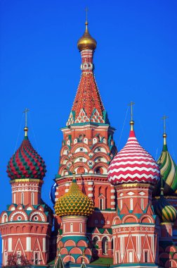 Saint Basil Katedrali Kızıl Meydan, Moskova, Rusya Federasyonu