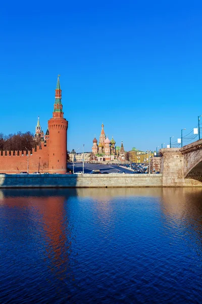 Catedral de San Basilio en la Plaza Roja, Moscú, Rusia —  Fotos de Stock
