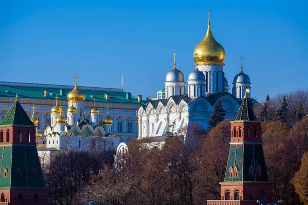 Cattedrale dell'Arcangelo nel Cremlino, Mosca, Russia — Foto Stock