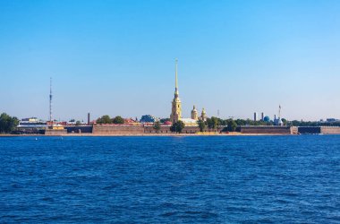Peter ve paul fortress ve neva Nehri